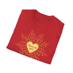 Illumine My Heart T-Shirt - Red