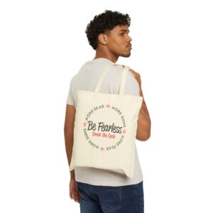 Be Fearless Tote Bag - Natural