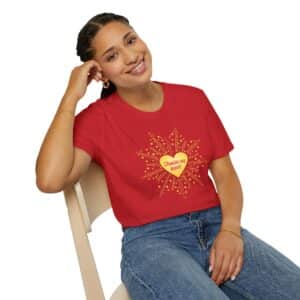 Illumine My Heart T-Shirt - Red