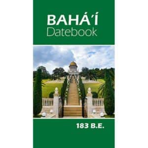 Baha'i Datebook 183BE