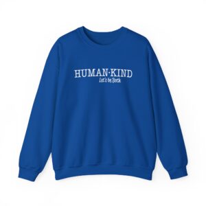 Human*Kind – Let’s be both Sweatshirt - Royal