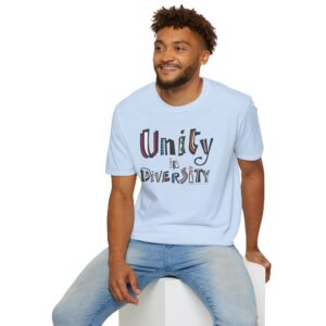 Unity in Diversity T-Shirt - Light Blue