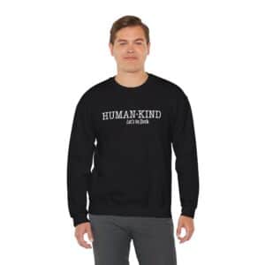 Human*Kind – Let’s be both Sweatshirt - Black