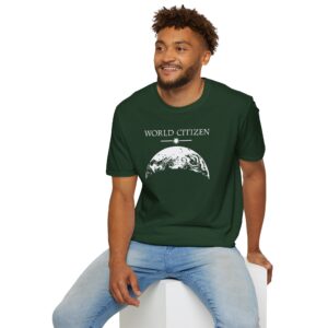 World Citizen T-Shirt - Forest Green