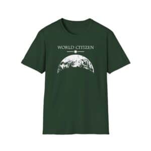 World Citizen T-Shirt - Forest Green
