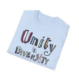 Unity in Diversity T-Shirt - Light Blue