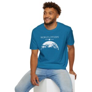 World Citizen T-Shirt - Antique Sapphire