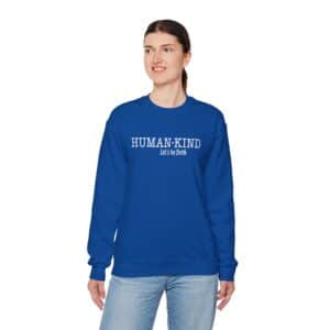 Human*Kind – Let’s be both Sweatshirt - Royal