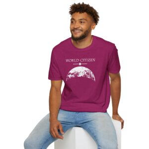 World Citizen T-Shirt - Antique Heliconia