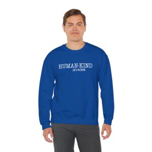 Human*Kind – Let’s be both Sweatshirt - Royal