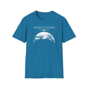 World Citizen T-Shirt - Antique Sapphire