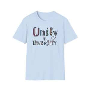 Unity in Diversity T-Shirt - Light Blue