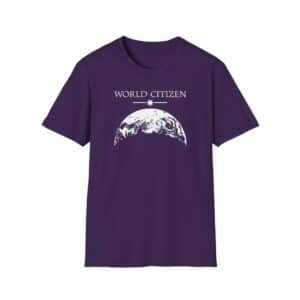 World Citizen T-Shirt - Purple