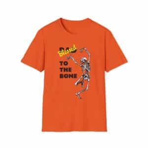 Blessed to the Bone T-Shirt - Orange