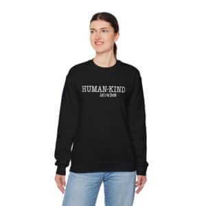 Human*Kind – Let’s be both Sweatshirt - Black