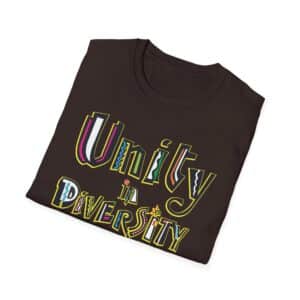 Unity in Diversity T-Shirt - Dark Chocolate