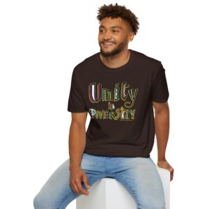 Unity in Diversity T-Shirt - Dark Chocolate
