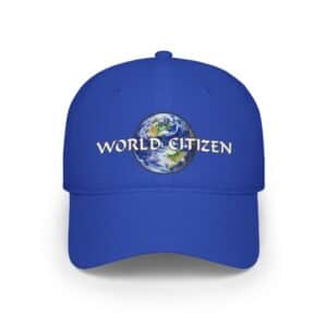 Full Color World Citizen Baseball Cap - Royal