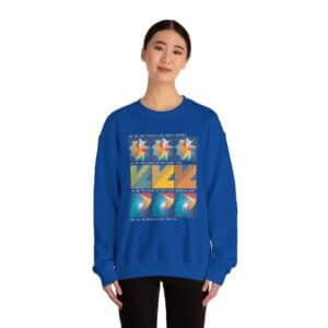 Colors of One Quilt Sweatshirt - Royal