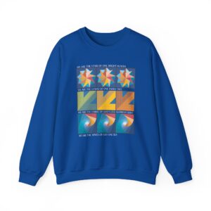 Colors of One Quilt Sweatshirt - Royal