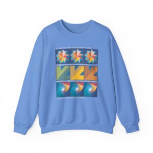 Colors of One Quilt Sweatshirt - Carolina Blue
