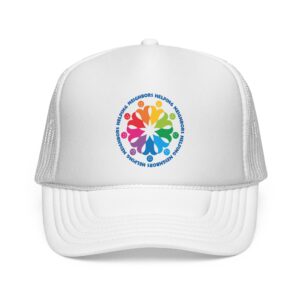 Neighbors Helping Neighbors Cap - White
