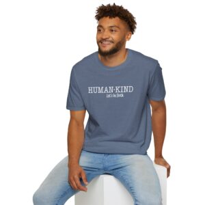 Human*Kind – Let’s be both T-Shirt - Heather Indigo