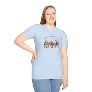 Flowers of One Garden T-Shirt - Light Blue