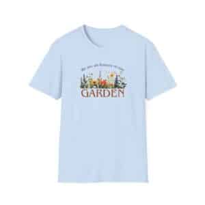 Flowers of One Garden T-Shirt - Light Blue