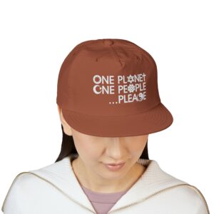 One Planet, One People …Please Cap - Clay