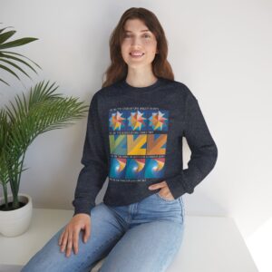 Colors of One Quilt Sweatshirt - Heather Sport Dark Navy