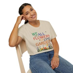 Flowers of One Garden T-Shirt - Sand
