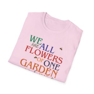 Flowers of One Garden T-Shirt - Light Pink