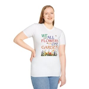 Flowers of One Garden T-Shirt - White