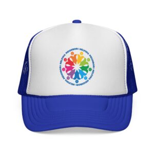 Neighbors Helping Neighbors Cap - Royal/White/Royal