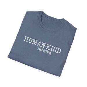 Human*Kind – Let’s be both T-Shirt - Heather Indigo