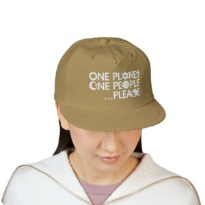 One Planet, One People …Please Cap - Khaki