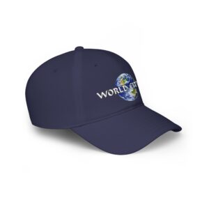 Full Color World Citizen Baseball Cap in Dark Navy