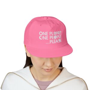 One Planet, One People …Please Cap - Charity Pink