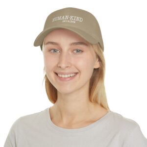 Human*Kind – Let’s be both – Low Profile Cap - Khaki