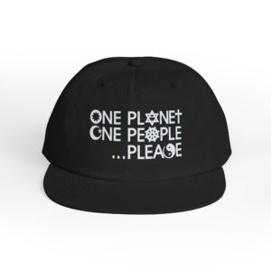 One Planet, One People …Please Cap - Black