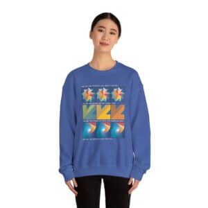 Colors of One Quilt Sweatshirt - Heather Sport Royal