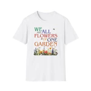 Flowers of One Garden T-Shirt - White