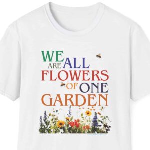 Flowers of One Garden T-Shirt - White