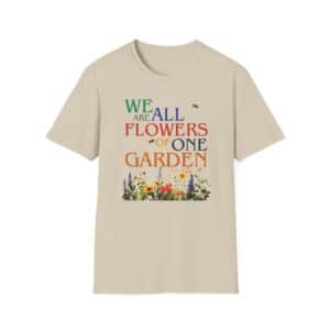 Flowers of One Garden T-Shirt - Sand