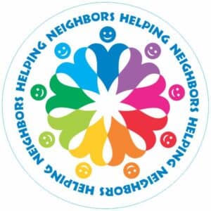 Neighbors Helping Neighbors Buttons