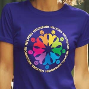 Neighbors Helping Neighbors T-shirt