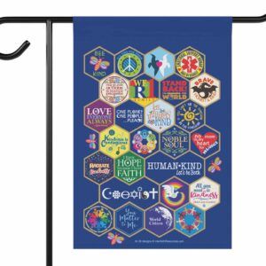 Bee Kind Honeycomb Quilt 25-design Flag