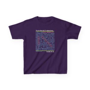 Virtues Word Search Kid's T-Shirt - New Design