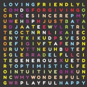 Color Coded Solution - this is NOT how it looks on the shirt